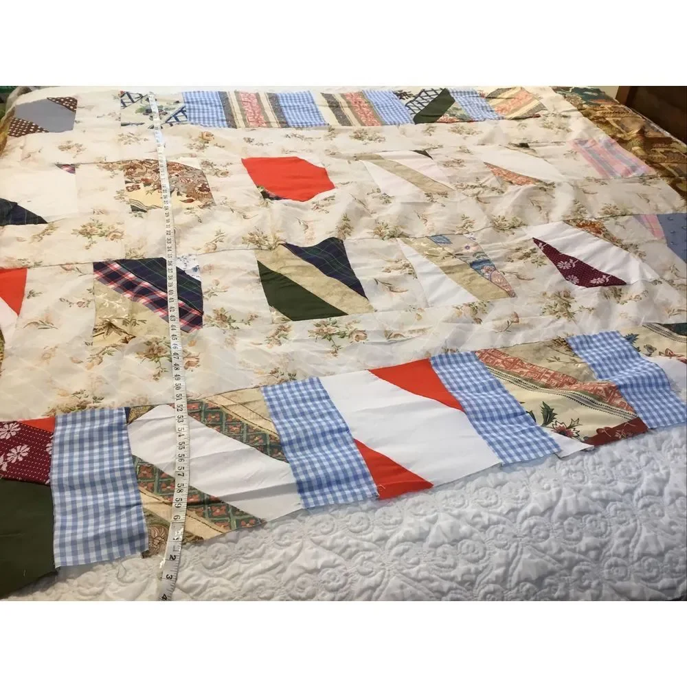 Handmade quilt top